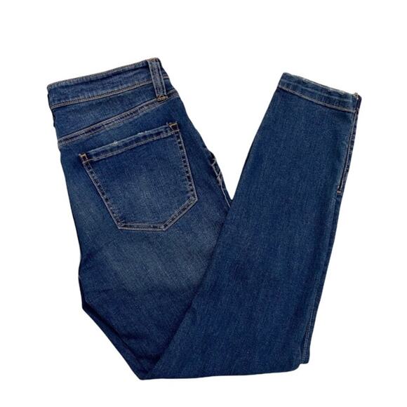 NWOT Joie Park Skinny Cropped Ankle Zip Jeans Dark Wash Denim Cruise Size 29 - Picture 10 of 16